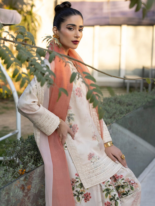 Thereal Organza Luxury Suit - Flamingo