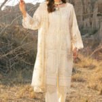 Luxury Lawn Off-White Suit - Meehru