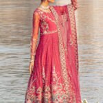 Luxury Net Magenta Suit - Berry Tulip