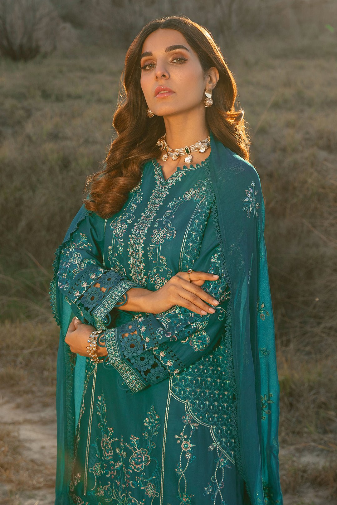Luxury Lawn Zinc Suit - Tara - Image 3