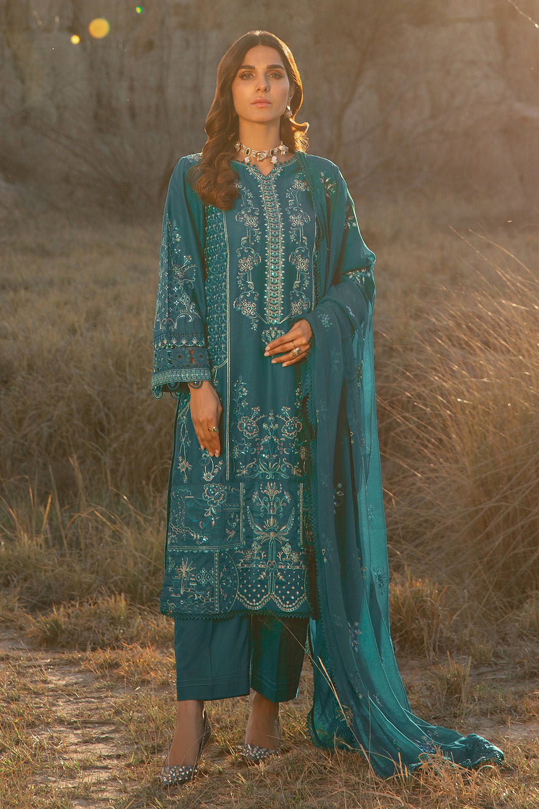 Luxury Lawn Zinc Suit - Tara - Image 6