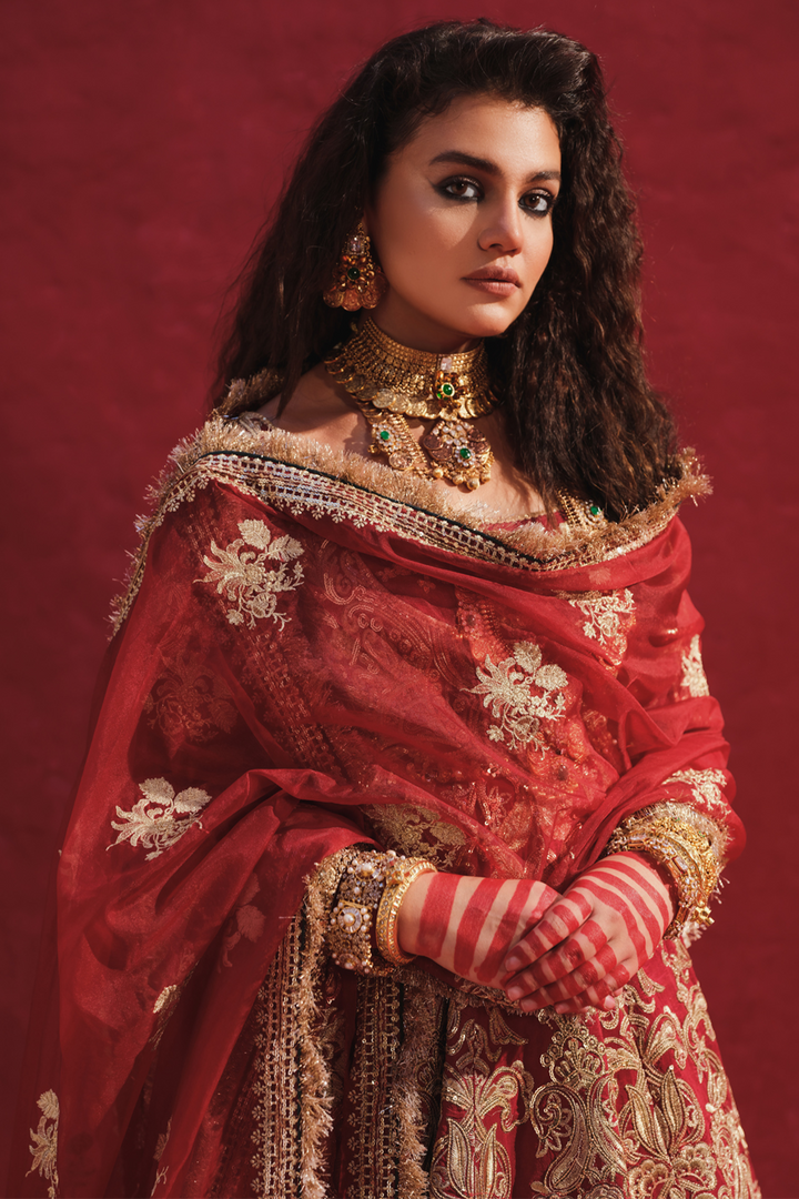 The Rich Red Fabric - Noor Jahan