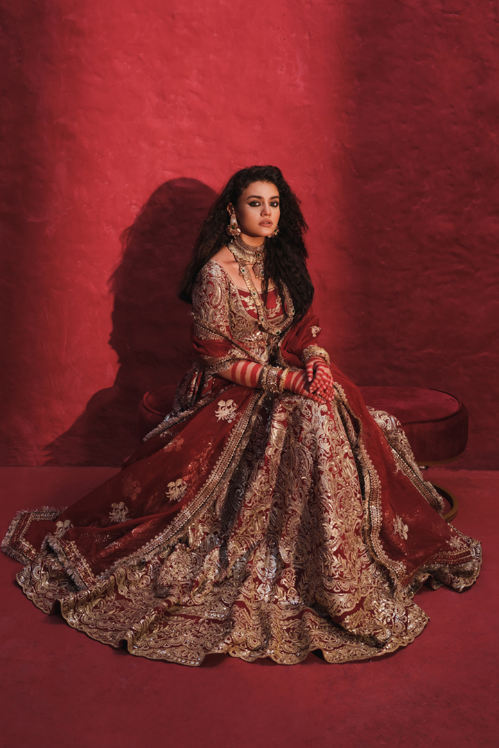 The Rich Red Fabric - Noor Jahan