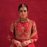 Bright Red Fabric Suit - Babra