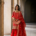 Ombre Style Grip Shalwar And Qameez - Gulnaar