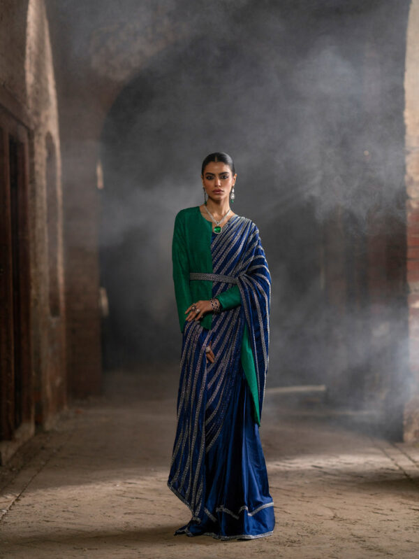 Silk Embroidery Saree - Koel