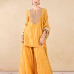 Sharara Set - Yellow