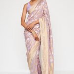Saree - Lilac