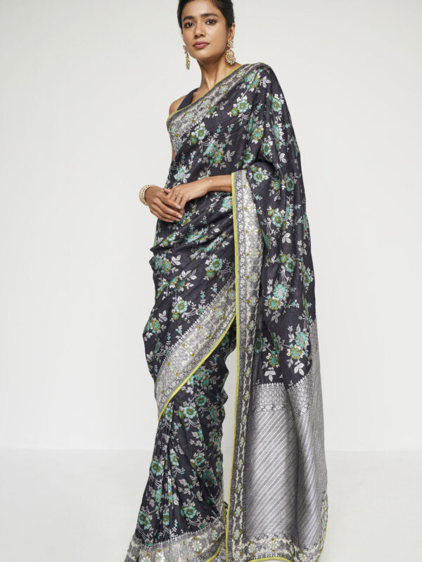 Benarasi Saree - Black