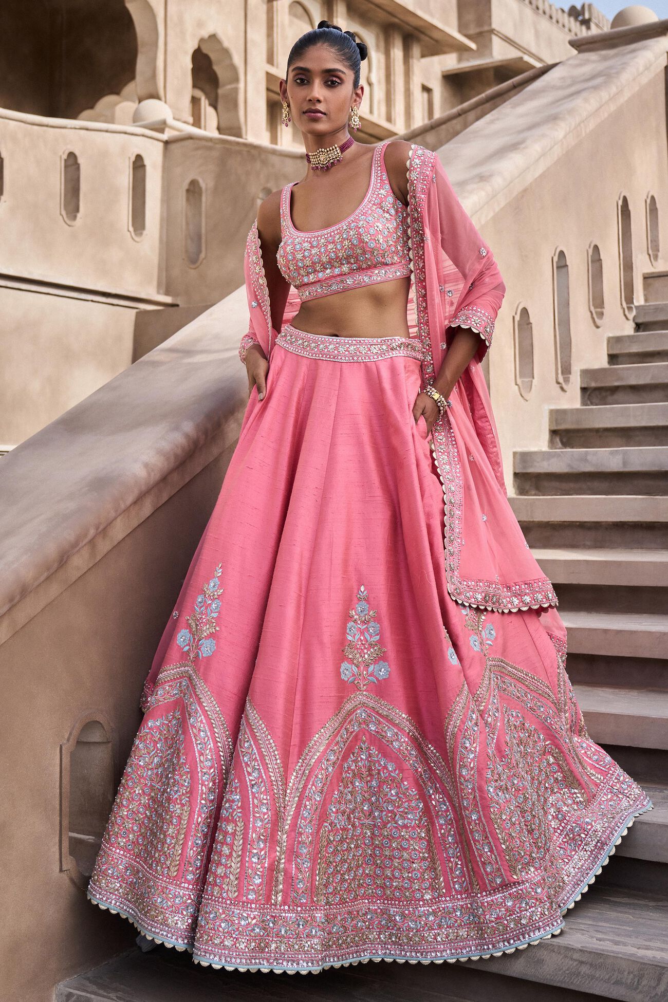 Lehenga - Jaipur Pink