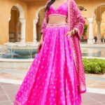 Lehenga - Hot Pink