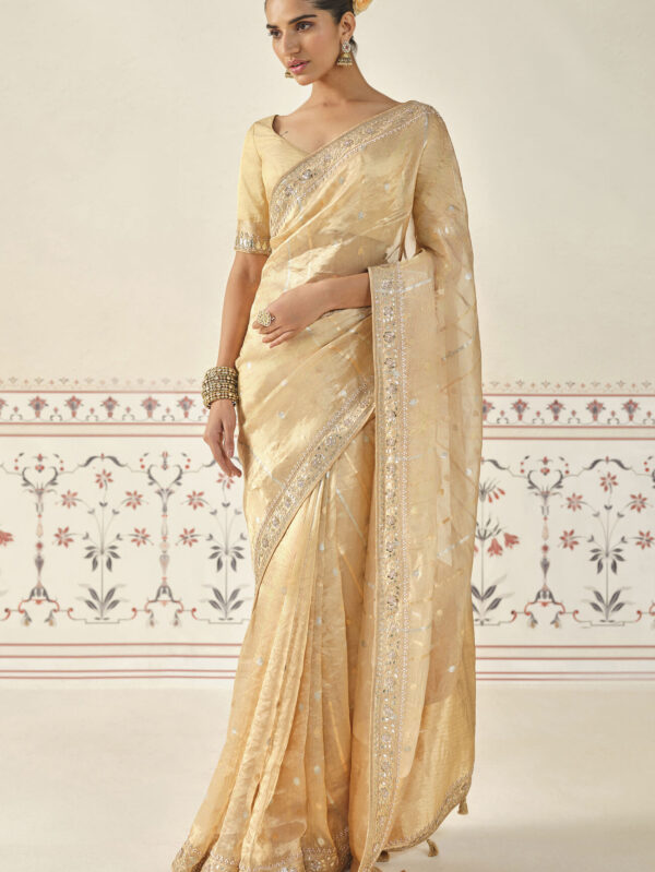 Benarasi Saree Set - Gold