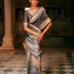 Benarasi Silk Saree - Grey