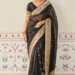 Benarasi Saree Set - Black