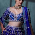 Lehenga Set - Blue