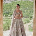 Silk Lehenga - Beige