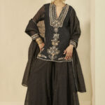 Mul Sharara Set - Black