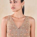 Embroidered Choli - Bronze