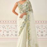 Rema Saree Set - Cream