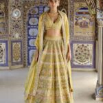 Silk Lehenga Set - Yellow