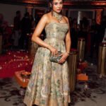 Pichhwai Silk Dress - Gold