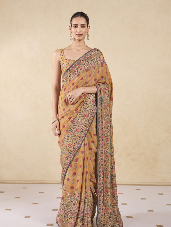 Silk Saree - Yellow