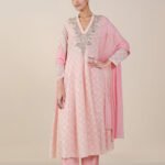 Georgette Suit Set - Blush