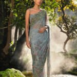 saree Powder Blue