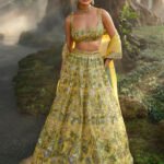 Silk Lehenga Set - Yellow