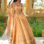 Lehenga Set - Mustard
