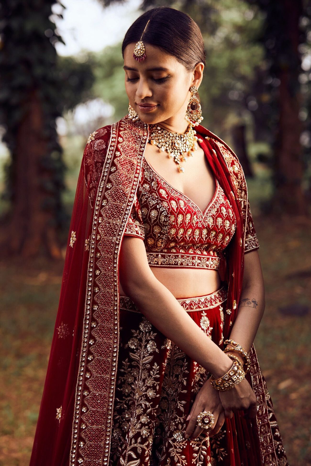 Ikshana Silk Lehenga - Image 2