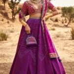 Lehenga Set - Purple