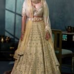 Lehenga Set - Cream