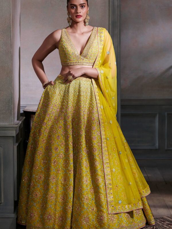 Lehenga Set - Lime