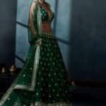 Lehenga Set - Emerald Green