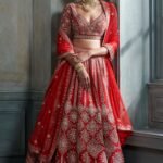 Lehenga Set - Red