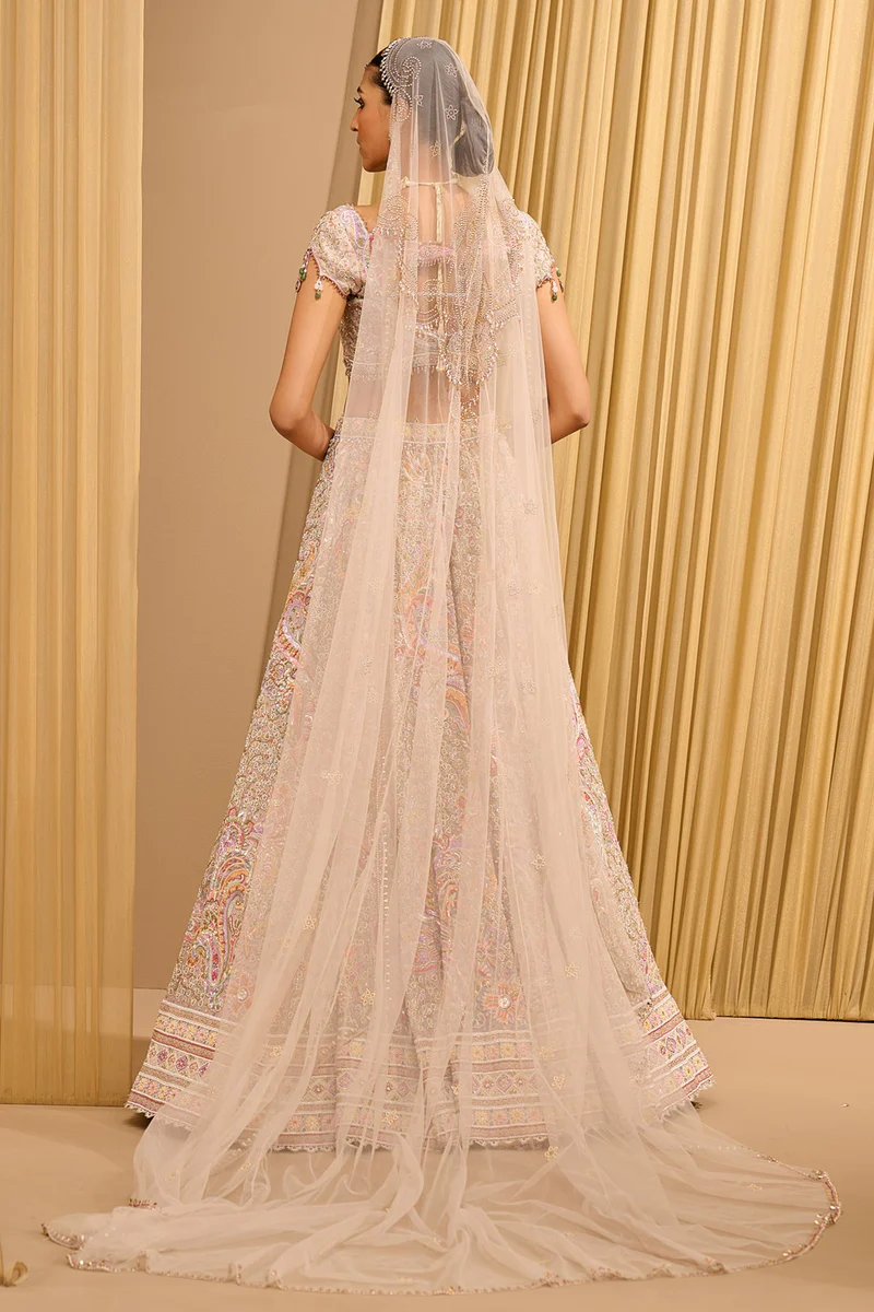 Embroidered Bridal Lehenga - Image 2