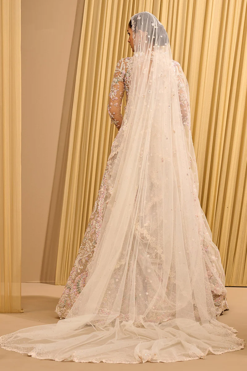 Regal Hand Embroidered Lehenga - Image 2