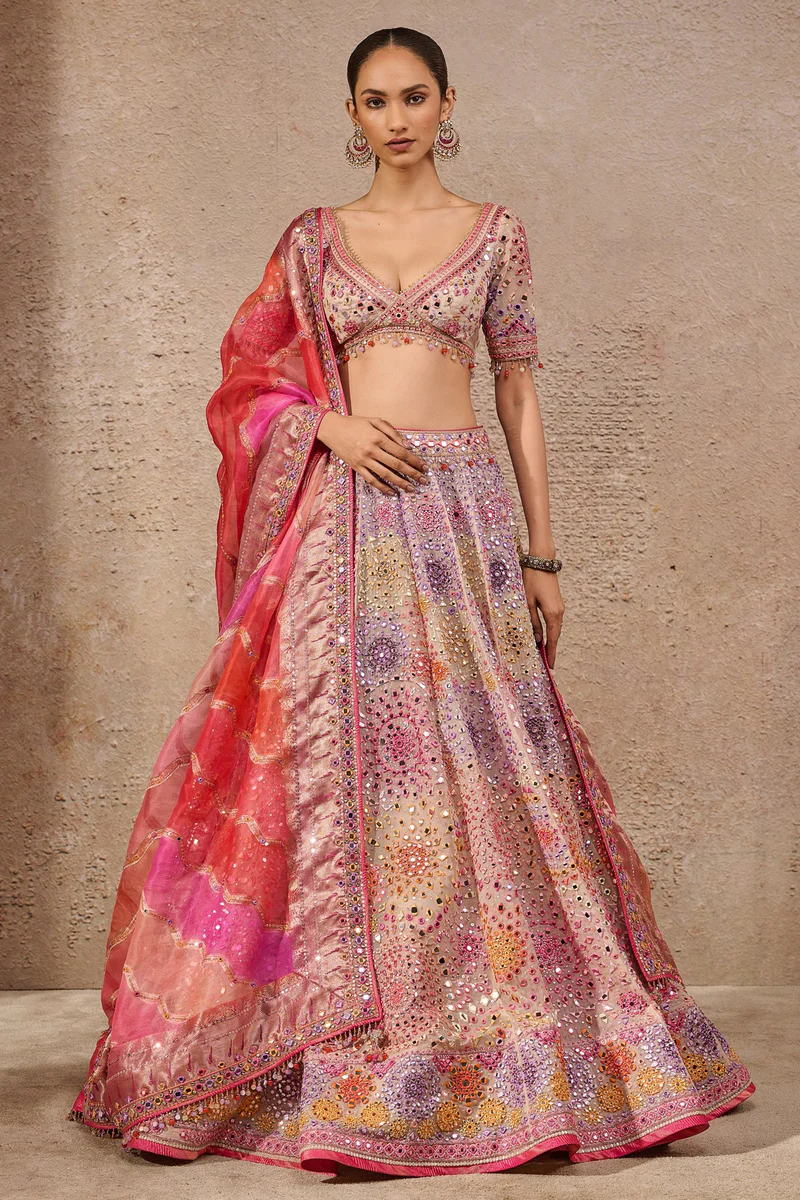 Mirror Work Lehenga