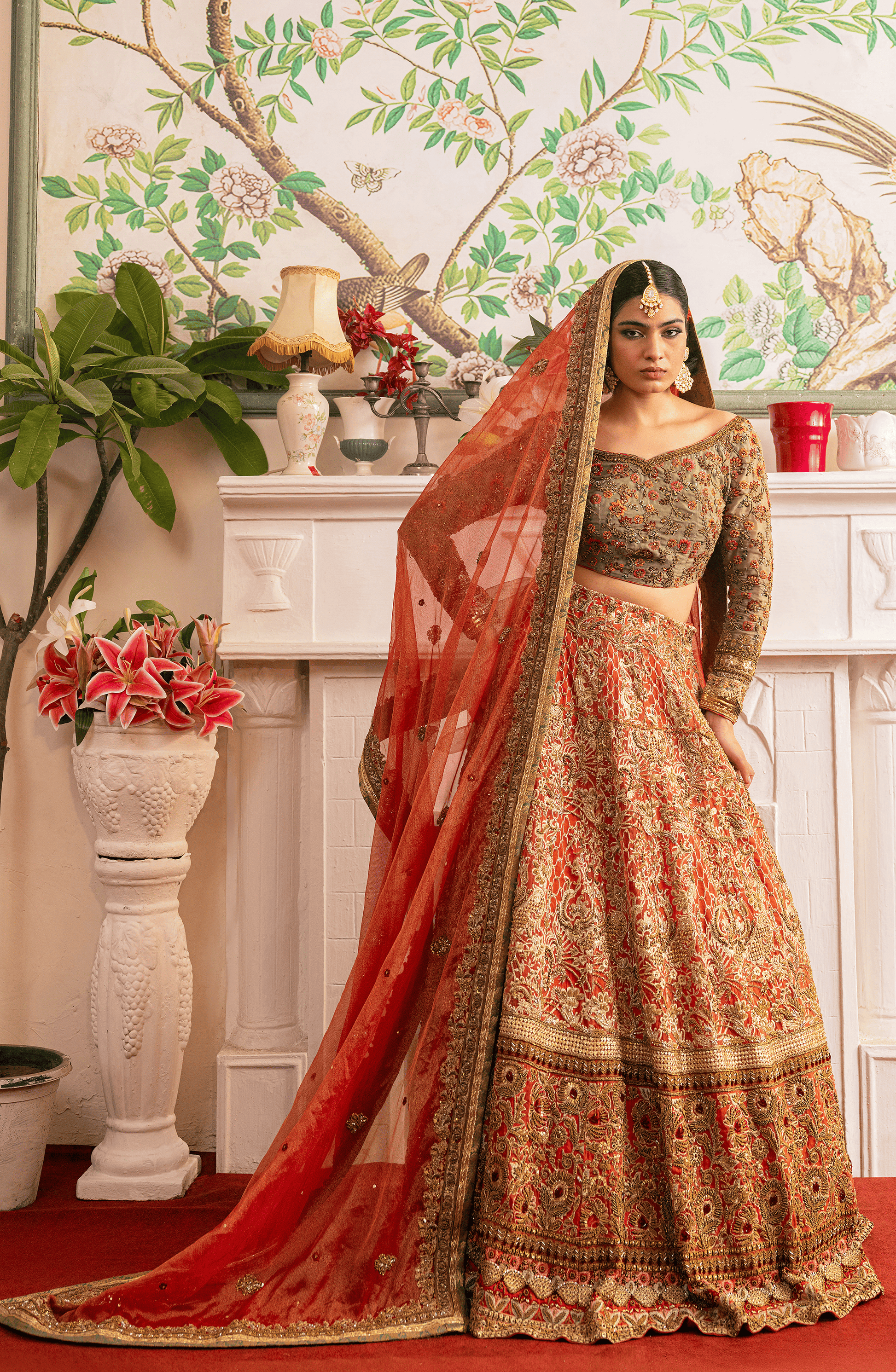 Alluring Lehenga Choli Ensemble - Image 2