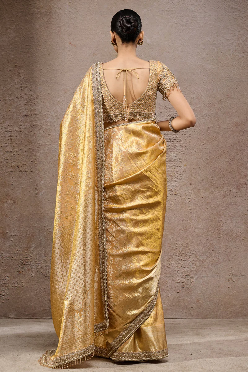 Brocade Regal Saree - Image 2