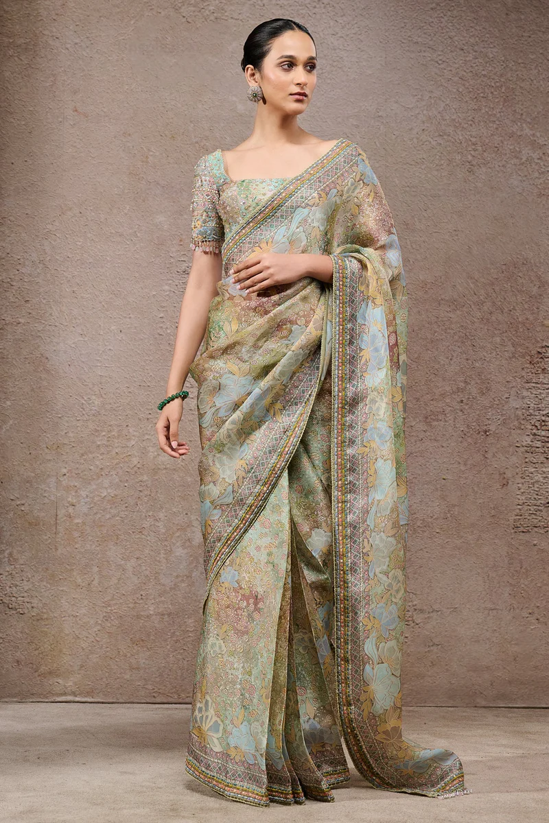 Organza Saree