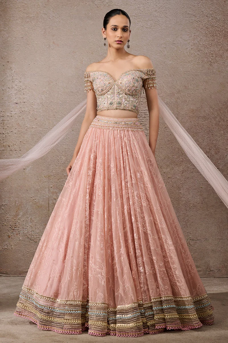 Floral Lehenga Set - Image 5