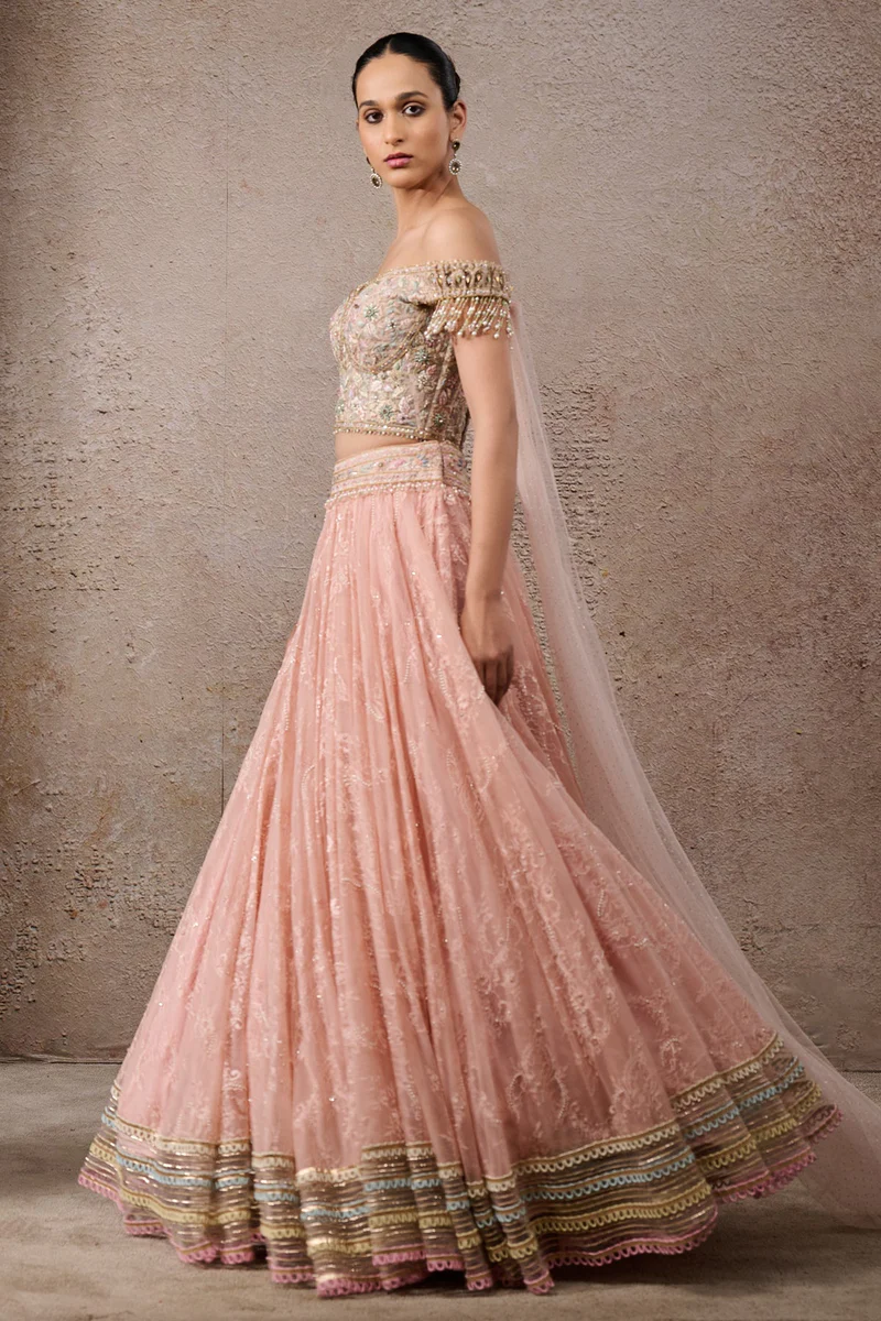 Floral Lehenga Set - Image 4