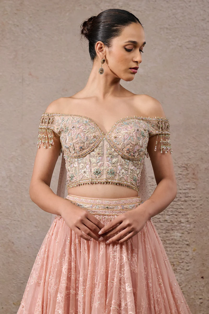 Floral Lehenga Set - Image 3
