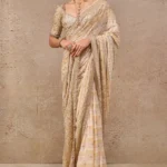 Mirror Work Saree