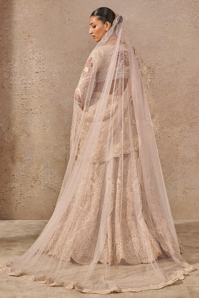 Stunning Resham Embroidered Lehenga - Image 5