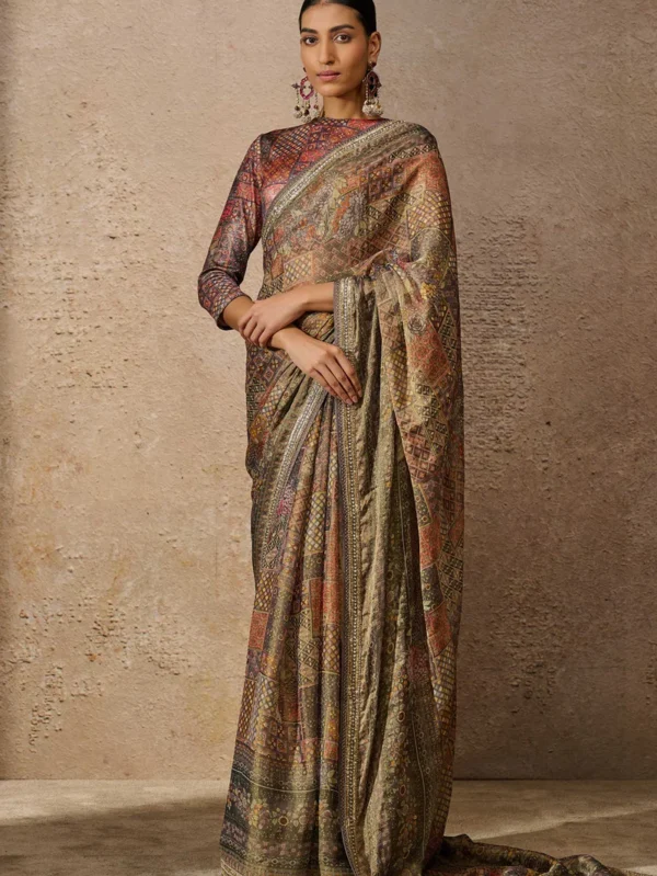 Jersey Saree