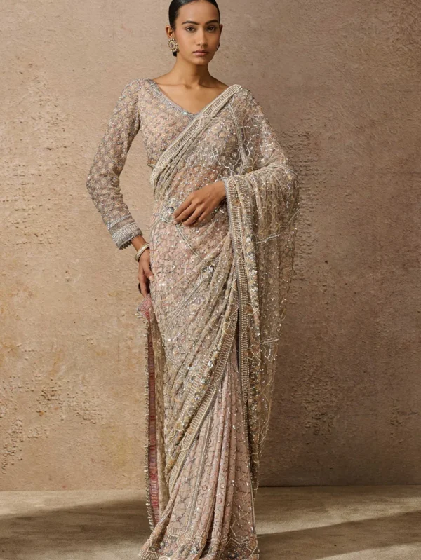 Embroidered Saree