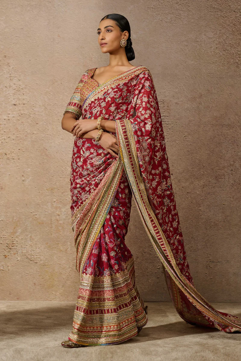 Embroidered Saree